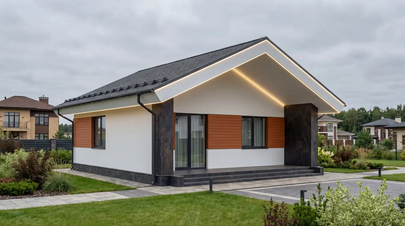 Одноэтажные дома — фото 3